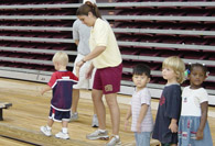 Balancing with pre-schoolers